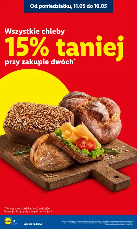 Lidl - gazetka promocyjna Oferta od poniedziałku od poniedziałku 11.05 do środy 13.05 - strona 8