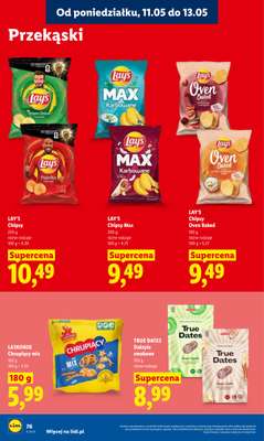 Lidl - gazetka promocyjna Oferta od poniedziałku od poniedziałku 11.05 do środy 13.05 - strona 78