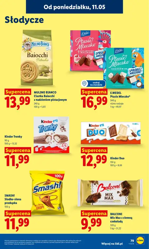 Lidl - gazetka promocyjna Oferta od poniedziałku od poniedziałku 11.05 do środy 13.05 - strona 81