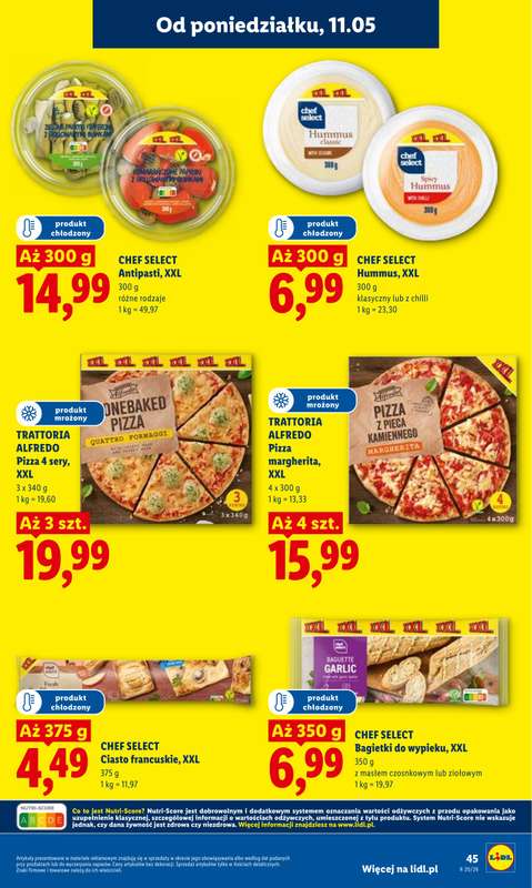 Lidl - gazetka promocyjna Oferta od poniedziałku od poniedziałku 11.05 do środy 13.05 - strona 45