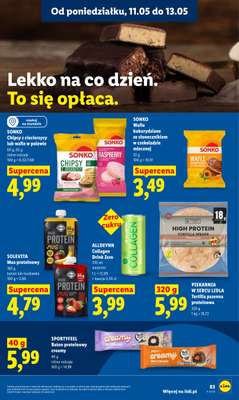 Lidl - gazetka promocyjna Oferta od poniedziałku od poniedziałku 11.05 do środy 13.05 - strona 85