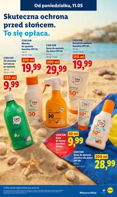Lidl - gazetka promocyjna Oferta od poniedziałku od poniedziałku 11.05 do środy 13.05 - strona 89