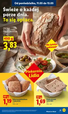 Lidl - gazetka promocyjna Oferta od poniedziałku od poniedziałku 11.05 do środy 13.05 - strona 63