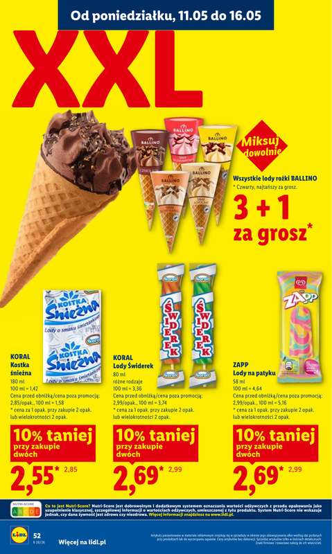 Lidl - gazetka promocyjna Oferta od poniedziałku od poniedziałku 11.05 do środy 13.05 - strona 52