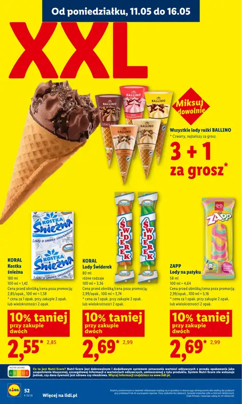 Lidl - gazetka promocyjna Oferta od poniedziałku od poniedziałku 11.05 do środy 13.05 - strona 52