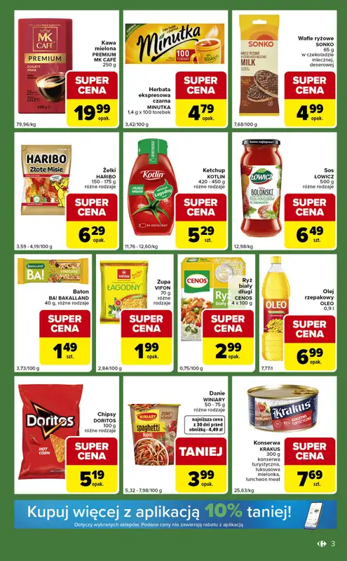 Carrefour Express - gazetka promocyjna Gazetka Express od wtorku 12.05 do poniedziałku 18.05 - strona 3