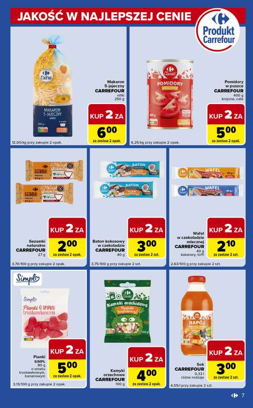 Carrefour Express - gazetka promocyjna Gazetka Express od wtorku 12.05 do poniedziałku 18.05 - strona 7