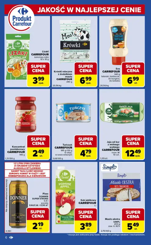 Carrefour Express - gazetka promocyjna Gazetka Express od wtorku 12.05 do poniedziałku 18.05 - strona 6