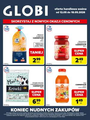 Globi - gazetka promocyjna Gazetka Globi  do poniedziałku 18.05 - strona 2