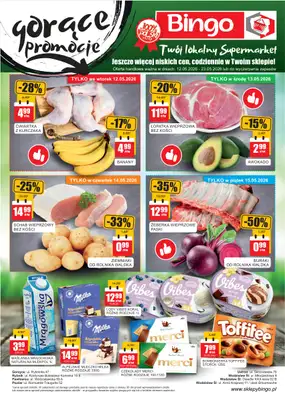 Bingo - gazetka promocyjna Gazetka od wtorku 12.05 do soboty 23.05
