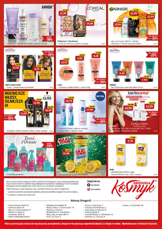 Drogeria Kosmyk - gazetka promocyjna Gazetka od niedzieli 10.05 do niedzieli 31.05 - strona 4