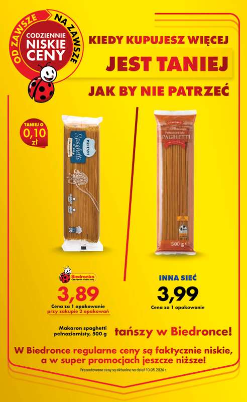 Biedronka - gazetka promocyjna Od poniedziałku od poniedziałku 11.05 do soboty 16.05 - strona 4