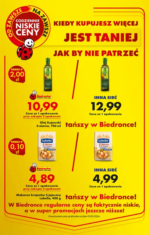 Biedronka - gazetka promocyjna Od poniedziałku   - strona 3
