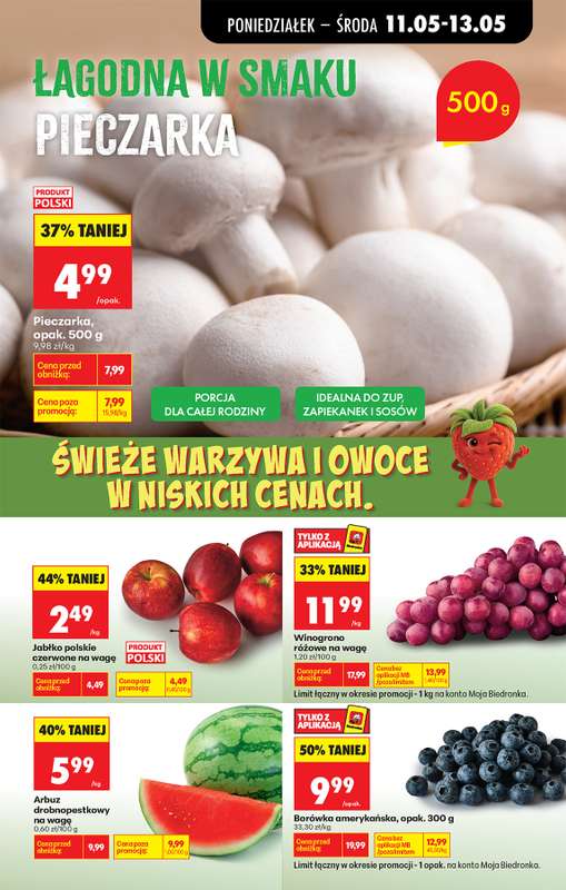 Biedronka - gazetka promocyjna Od poniedziałku, Z ladą tradycyjną od poniedziałku 11.05 do soboty 16.05 - strona 35