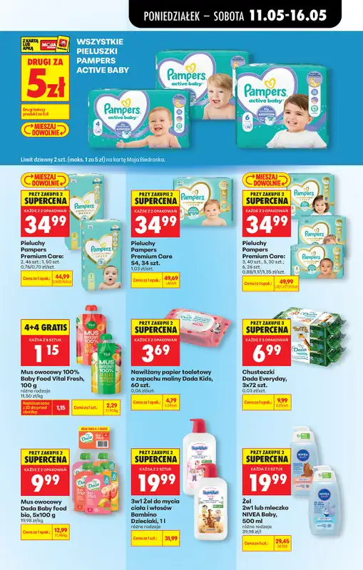 Biedronka - gazetka promocyjna Od poniedziałku, Z ladą tradycyjną od poniedziałku 11.05 do soboty 16.05 - strona 93