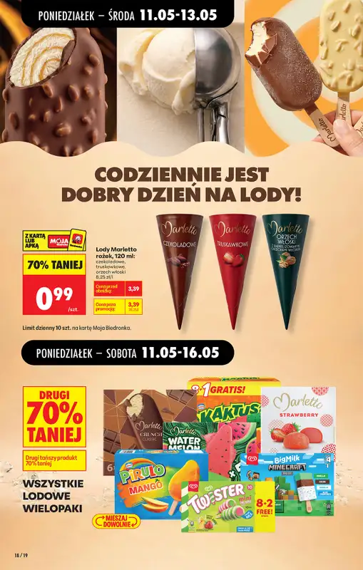 Biedronka - gazetka promocyjna Od poniedziałku, Z ladą tradycyjną od poniedziałku 11.05 do soboty 16.05 - strona 32