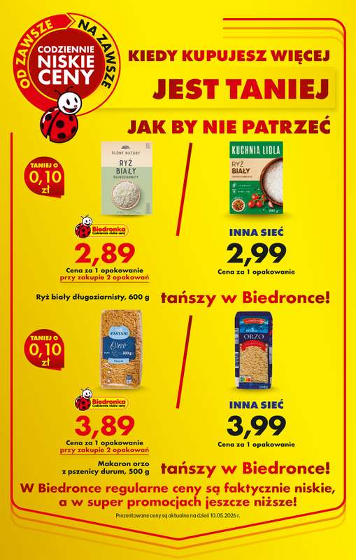 Biedronka - gazetka promocyjna Od poniedziałku, Z ladą tradycyjną od poniedziałku 11.05 do soboty 16.05 - strona 5