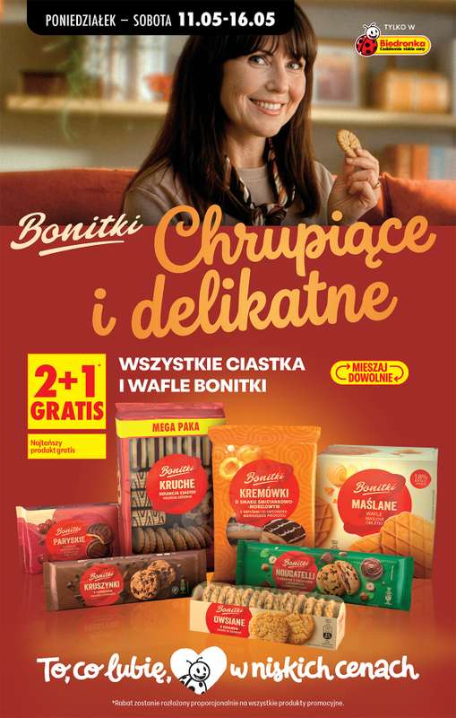 Biedronka - gazetka promocyjna Od poniedziałku, Z ladą tradycyjną od poniedziałku 11.05 do soboty 16.05 - strona 63