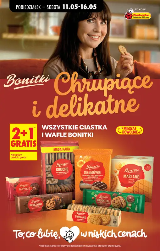 Biedronka - gazetka promocyjna Od poniedziałku, Z ladą tradycyjną od poniedziałku 11.05 do soboty 16.05 - strona 63