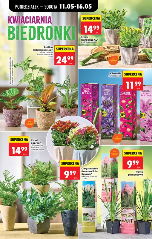 Biedronka - gazetka promocyjna Od poniedziałku, Z ladą tradycyjną od poniedziałku 11.05 do soboty 16.05 - strona 40