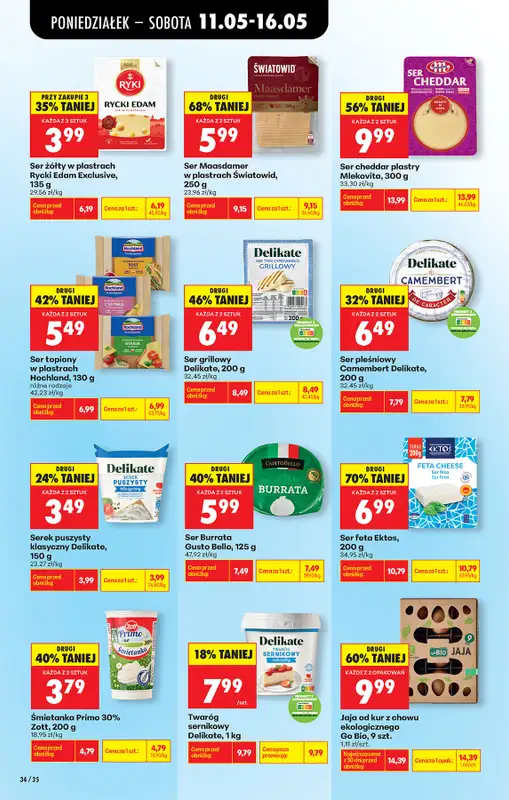 Biedronka - gazetka promocyjna Od poniedziałku, Z ladą tradycyjną od poniedziałku 11.05 do soboty 16.05 - strona 56