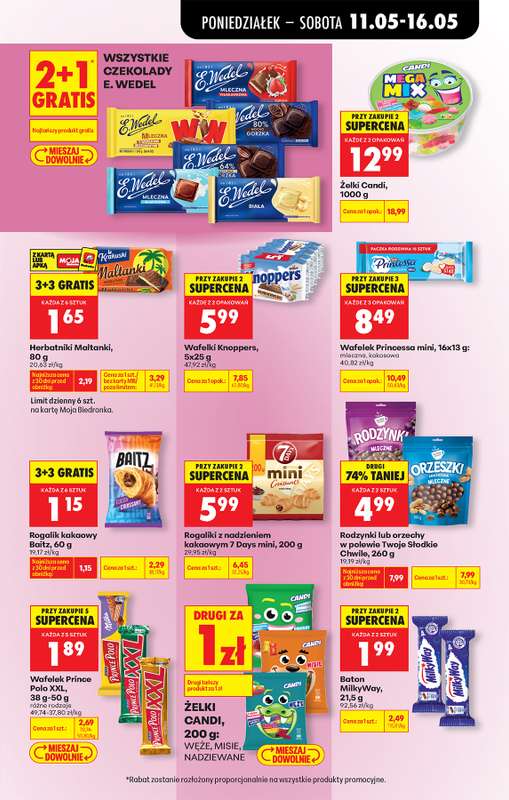 Biedronka - gazetka promocyjna Od poniedziałku, Z ladą tradycyjną od poniedziałku 11.05 do soboty 16.05 - strona 73
