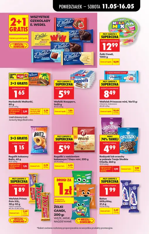 Biedronka - gazetka promocyjna Od poniedziałku, Z ladą tradycyjną od poniedziałku 11.05 do soboty 16.05 - strona 73