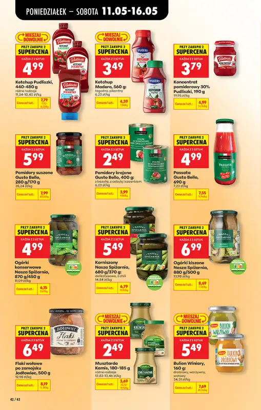 Biedronka - gazetka promocyjna Od poniedziałku, Z ladą tradycyjną od poniedziałku 11.05 do soboty 16.05 - strona 70