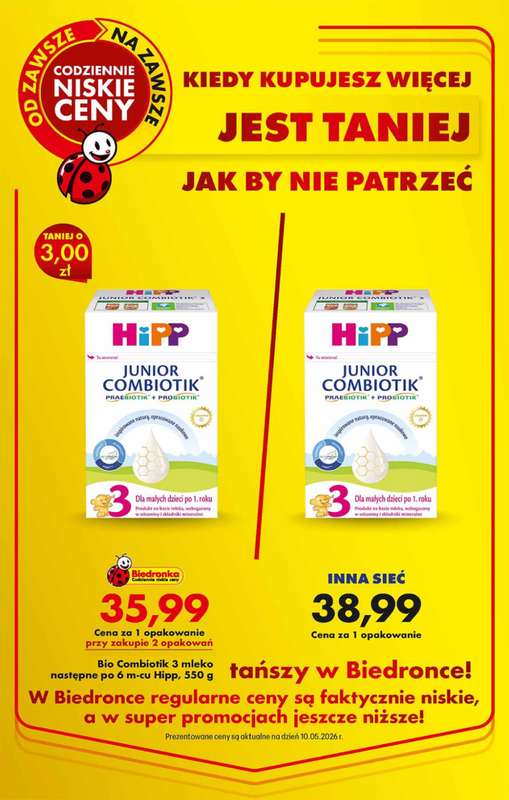 Biedronka - gazetka promocyjna Kupujesz więcej, jest taniej od poniedziałku 11.05 do soboty 16.05 - strona 2