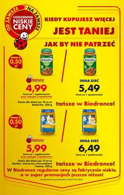 Biedronka - gazetka promocyjna Kupujesz więcej, jest taniej od poniedziałku 11.05 do soboty 16.05 - strona 4