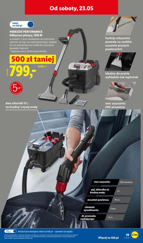 Lidl - gazetka promocyjna Katalog od poniedziałku 18.05 do soboty 23.05 - strona 47