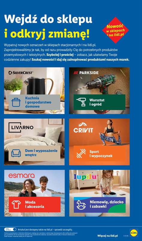 Lidl - gazetka promocyjna Katalog od poniedziałku 18.05 do soboty 23.05 - strona 38