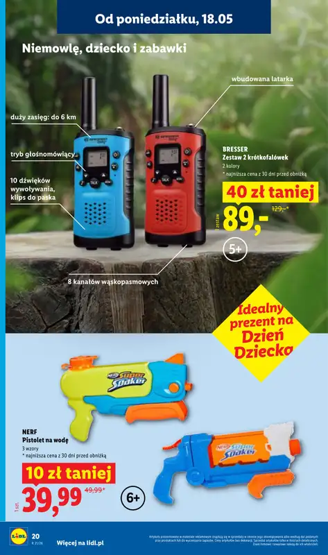 Lidl - gazetka promocyjna Katalog od poniedziałku 18.05 do soboty 23.05 - strona 22