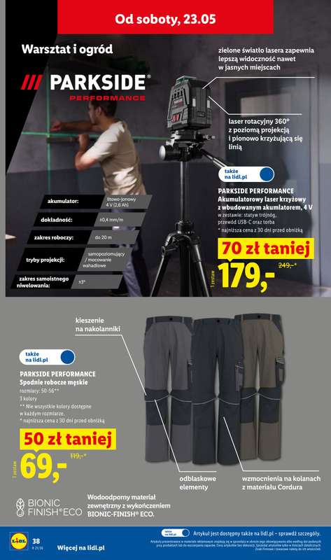 Lidl - gazetka promocyjna Katalog od poniedziałku 18.05 do soboty 23.05 - strona 46
