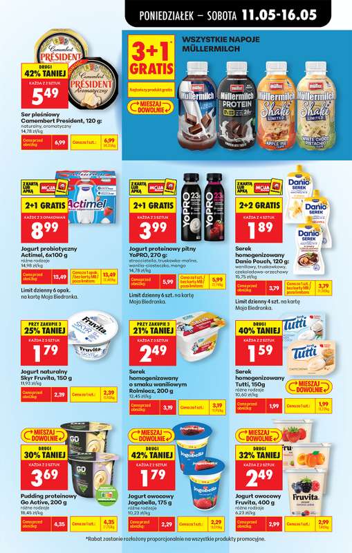 Biedronka - gazetka promocyjna Od poniedziałku od poniedziałku 11.05 do soboty 16.05 - strona 61