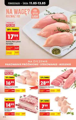 Biedronka - gazetka promocyjna Od poniedziałku, Z ladą tradycyjną od poniedziałku 11.05 do soboty 16.05 - strona 46