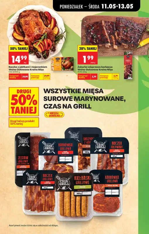 Biedronka - gazetka promocyjna Od poniedziałku, Z ladą tradycyjną od poniedziałku 11.05 do soboty 16.05 - strona 49