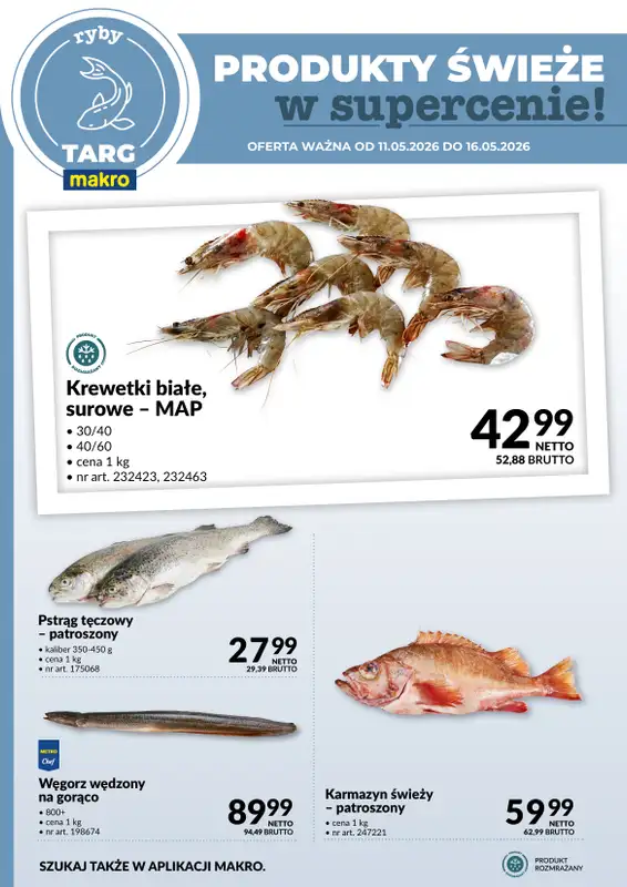 Makro - gazetka promocyjna Targ MAKRO - oferta świeża w super cenach! od poniedziałku 11.05 do soboty 16.05 - strona 4