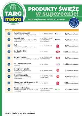 Makro - gazetka promocyjna Targ MAKRO - oferta świeża w super cenach! od poniedziałku 11.05 do soboty 16.05 - strona 7
