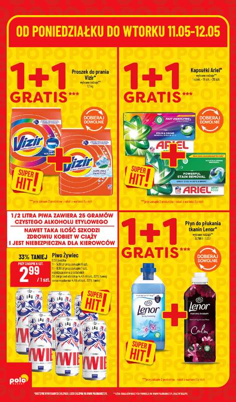 POLOmarket - gazetka promocyjna Super hity od poniedziałku 11.05 do wtorku 12.05 - strona 6