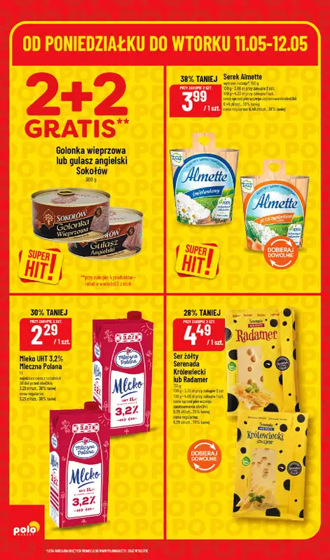 POLOmarket - gazetka promocyjna Super hity od poniedziałku 11.05 do wtorku 12.05 - strona 4