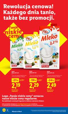 Lidl - gazetka promocyjna Rewolucja Cenowa!  do niedzieli 31.05 - strona 12