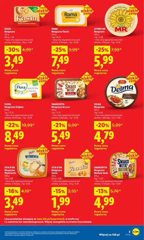 Lidl - gazetka promocyjna Rewolucja Cenowa!  do niedzieli 31.05 - strona 3