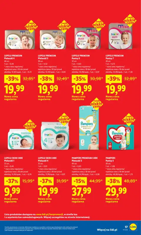 Lidl - gazetka promocyjna Rewolucja Cenowa!  do niedzieli 31.05 - strona 17