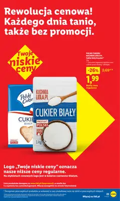 Lidl - gazetka promocyjna Rewolucja Cenowa!  do niedzieli 31.05 - strona 24