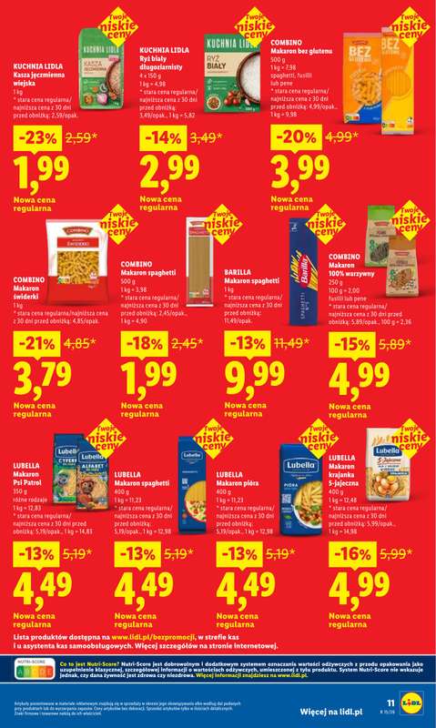 Lidl - gazetka promocyjna Rewolucja Cenowa!  do niedzieli 31.05 - strona 11