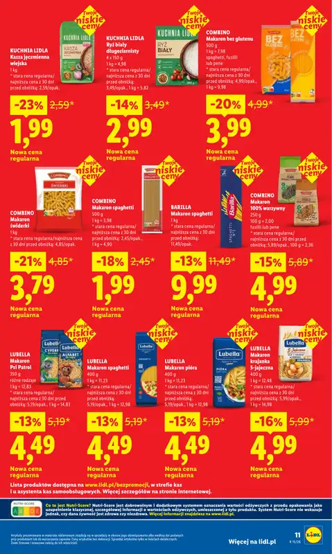 Lidl - gazetka promocyjna Rewolucja Cenowa!  do niedzieli 31.05 - strona 11