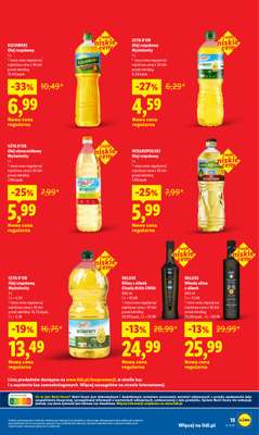 Lidl - gazetka promocyjna Rewolucja Cenowa!  do niedzieli 31.05 - strona 15