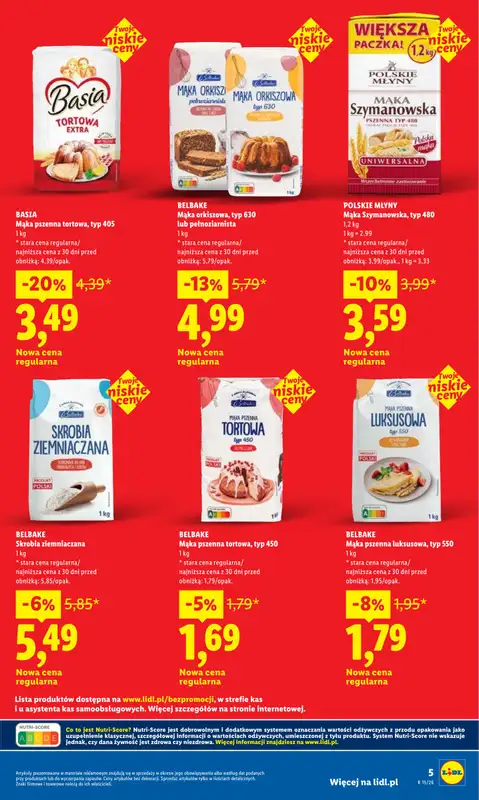 Lidl - gazetka promocyjna Rewolucja Cenowa!  do niedzieli 31.05 - strona 5