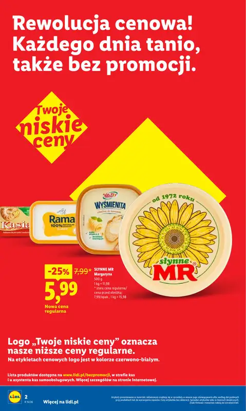 Lidl - gazetka promocyjna Rewolucja Cenowa!  do niedzieli 31.05 - strona 2